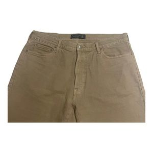 Mens Abercrombie & Fitch Khaki Vintage Stretch 90s Slim Jeans